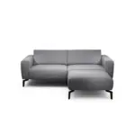 XXXLutz Lauterach - Ihr M&ouml;belhaus bei Bregenz 2,5-Sitzer inkl. Hocker Cosy in Chenille Anthrazit