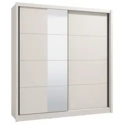 Schiebet&uuml;renschrank 205/215,5/60 cm 2-t&uuml;rig