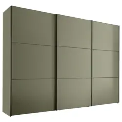 Schwebet&uuml;renschrank in Salbeigr&uuml;n