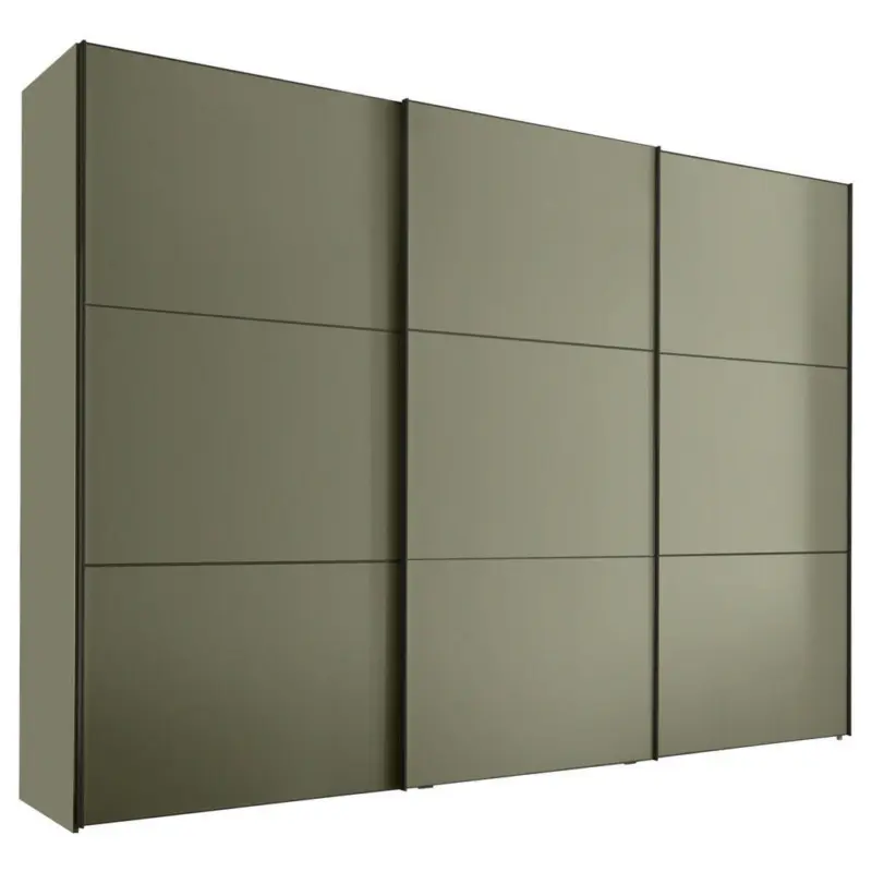 Schwebet&uuml;renschrank in Salbeigr&uuml;n