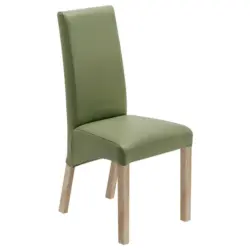 Stuhl Beinauswahl, Stoffauswahl Lederlook