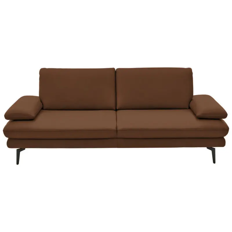 3-Sitzer-Sofa in Echtleder Hellbraun