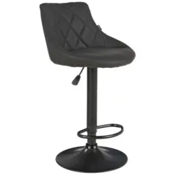 Barhocker in Schwarz