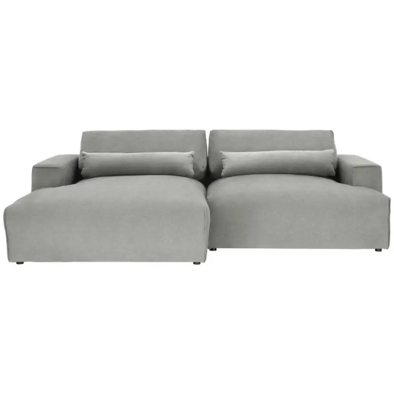 Ecksofa Felicia in Struktur Greige 187/267 cm