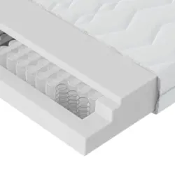 Taschenfederkernmatratze 90/200 cm H&ouml;he ca. 19 cm