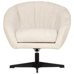 Sessel in Chenille Naturfarben