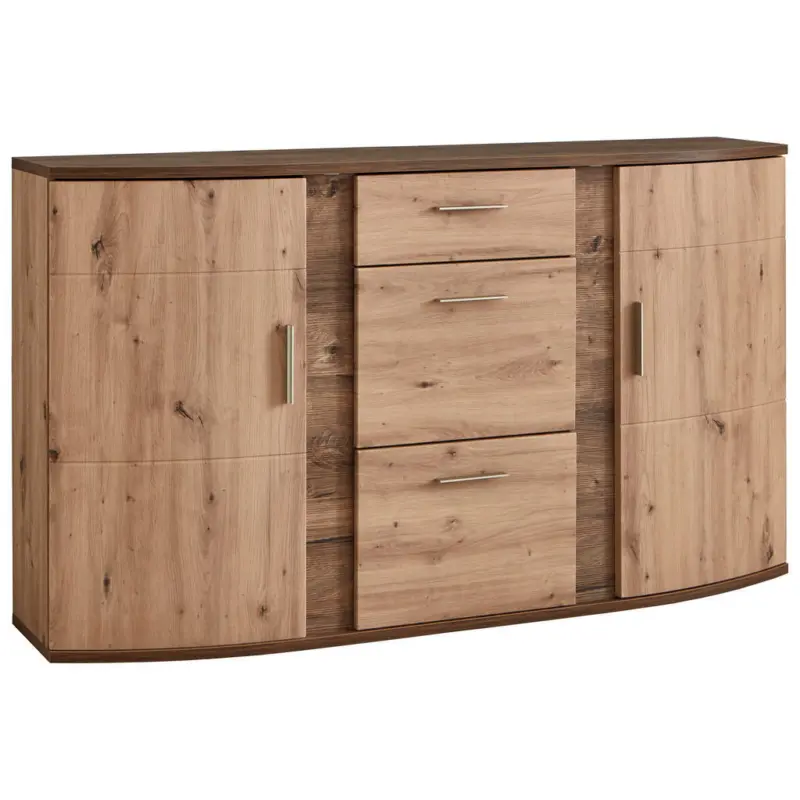 Sideboard Eichefarben, Eiche Artisan 163,7/94/40,4 cm
