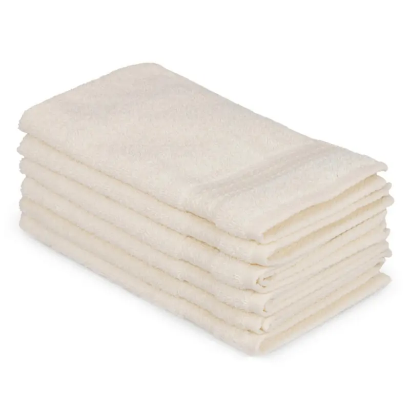 G&auml;stetuchset 30/50 cm Creme 6-teilig