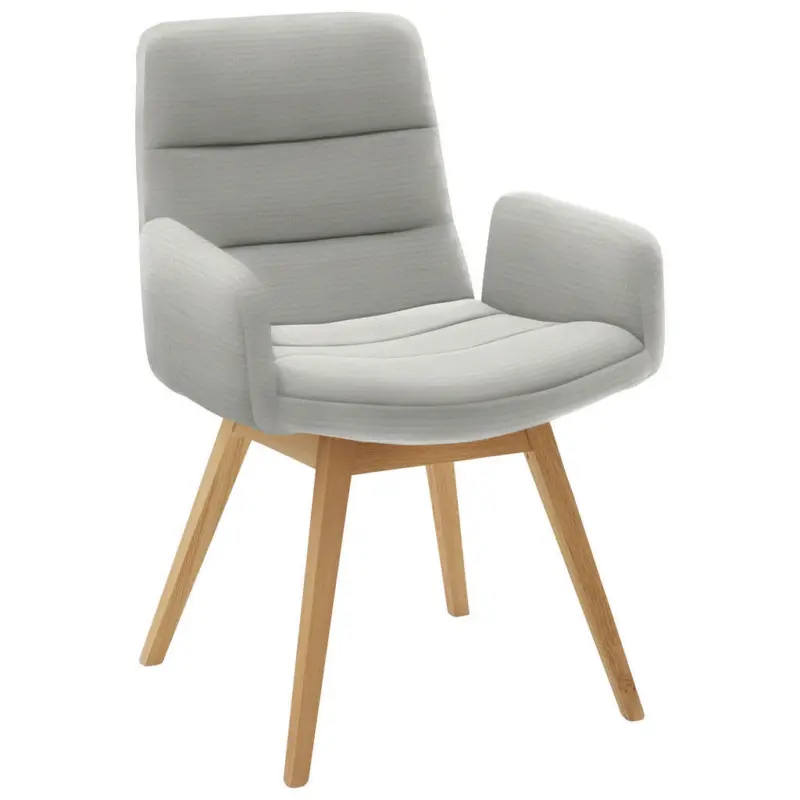 Armlehnstuhl Lederauswahl, Stoffauswahl Cord