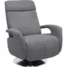 Relaxsessel in Textil Grau