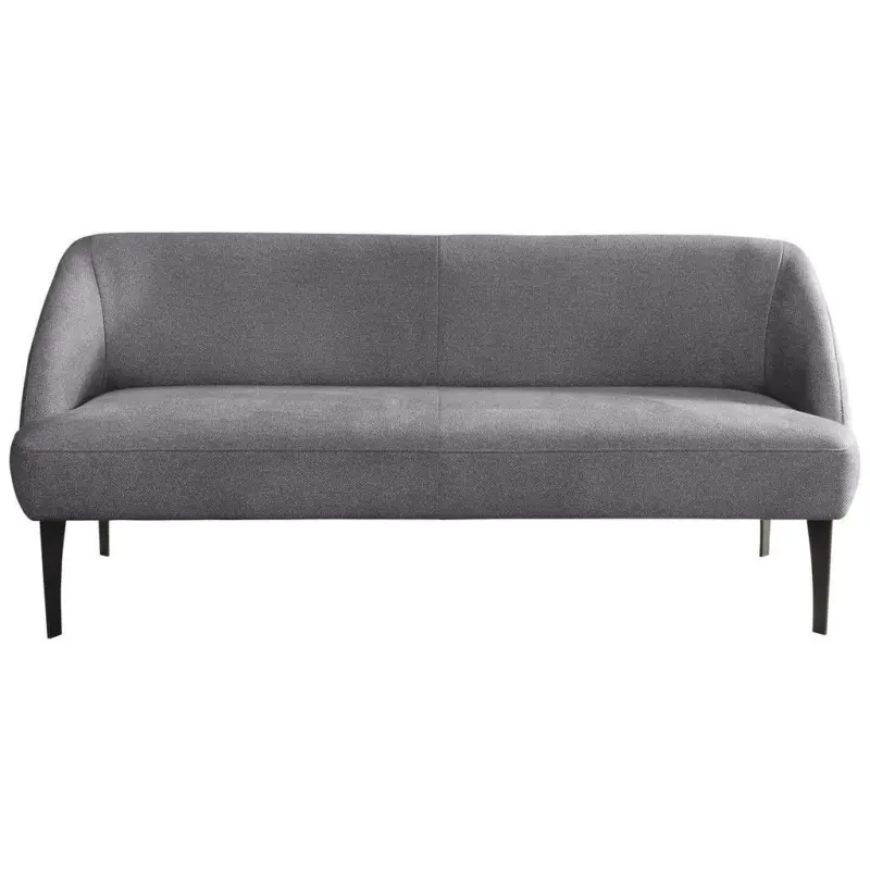 Sitzbank in Textil Dunkelgrau