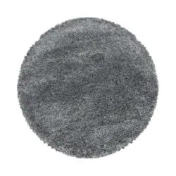 Hochflorteppich 200 cm Fluffy 3500 Lightgrey Hellgrau