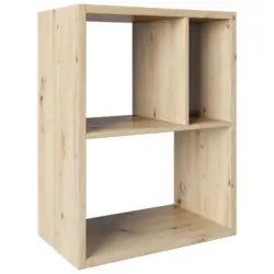 Regal 75/58/34 cm Eiche Artisan