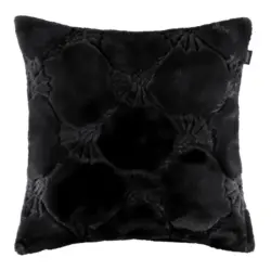 Kissenh&uuml;lle J! Cozy Cornflower schwarz 50/50 cm