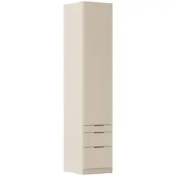 Dreht&uuml;renschrank in Champagner