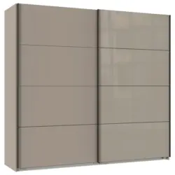 Schwebet&uuml;renschrank in Graphitfarben, Sahara