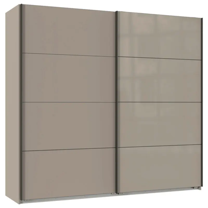 Schwebet&uuml;renschrank in Graphitfarben, Sahara