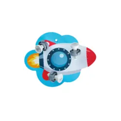 Kinderdeckenleuchte 30/30/20 cm