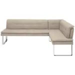 XXXLutz Lauterach - Ihr M&ouml;belhaus bei Bregenz Eckbank 213/174 cm in Chromfarben, Sandfarben