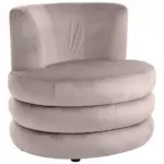 XXXLutz Lauterach - Ihr M&ouml;belhaus bei Bregenz Designsessel in Flachgewebe Altrosa