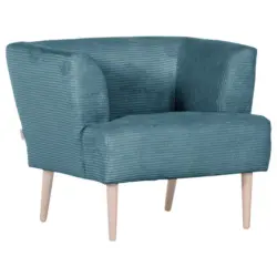 Sessel in Cord Petrol