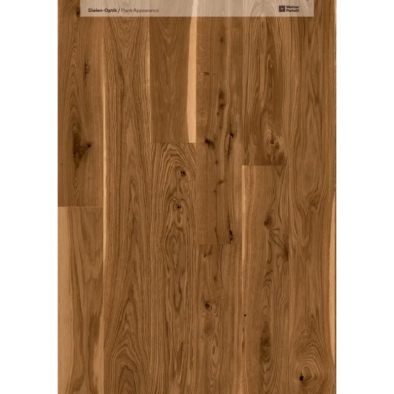 Landhausdiele, Eiche Amber Pflegefrei Diele per m&sup2;