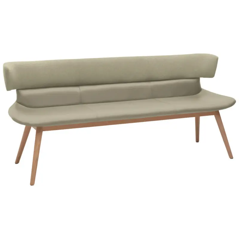 Sitzbank 170/84,5/64,5 cm in Naturfarben, Eichefarben