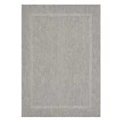 Flachwebeteppich 120/170 cm Relax Grau