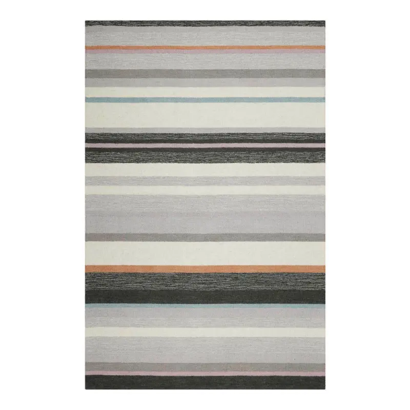 Flachwebeteppich 80/150 cm Sally Creme, Grau, Beige