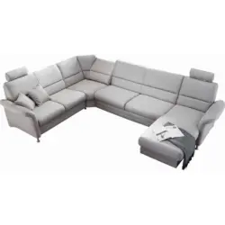 Wohnlandschaft in Grau