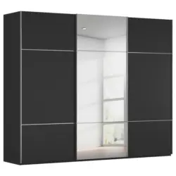 Schwebet&uuml;renschrank in Schwarz