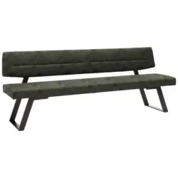 Sitzbank 200/85/58 cm in Dunkelgr&uuml;n