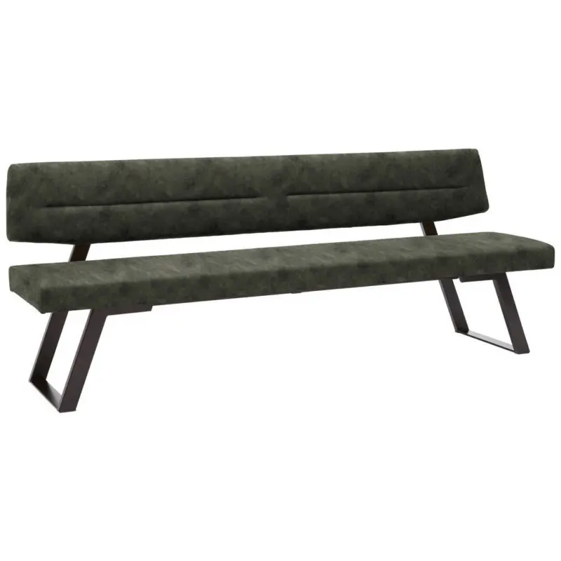 Sitzbank 200/85/58 cm in Dunkelgr&uuml;n