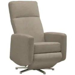 Relaxsessel in Textil Sandfarben