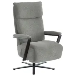 Relaxsessel in Textil Grau