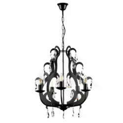 Kristall-H&auml;ngeleuchte 45/110 cm