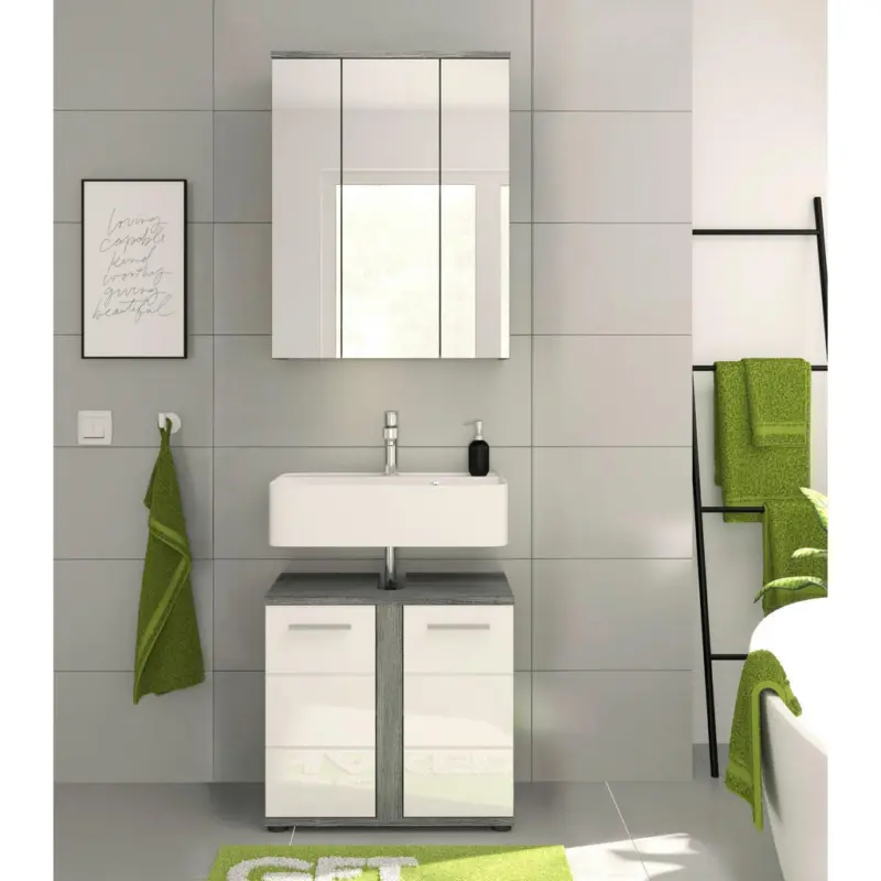 Badezimmer 2-teilig in 60 cm