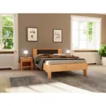 XXXLutz Lauterach - Ihr M&ouml;belhaus bei Bregenz Bett 140/200 cm in Naturfarben, Kernbuche