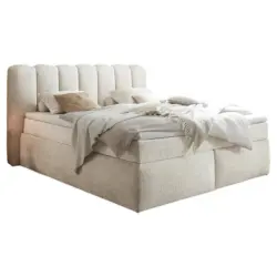 Boxspringbett 200/220 cm in Creme