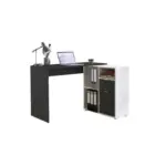 XXXLutz Lauterach - Ihr M&ouml;belhaus bei Bregenz Schreibtischkombination 110/85/74 cm in Anthrazit, Wei&szlig;