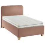 XXXLutz Lauterach - Ihr M&ouml;belhaus bei Bregenz Polsterbett Matratze, Lattenrost Rostfarben 140/200 cm