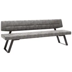 Sitzbank 190/85/58 cm in Grau