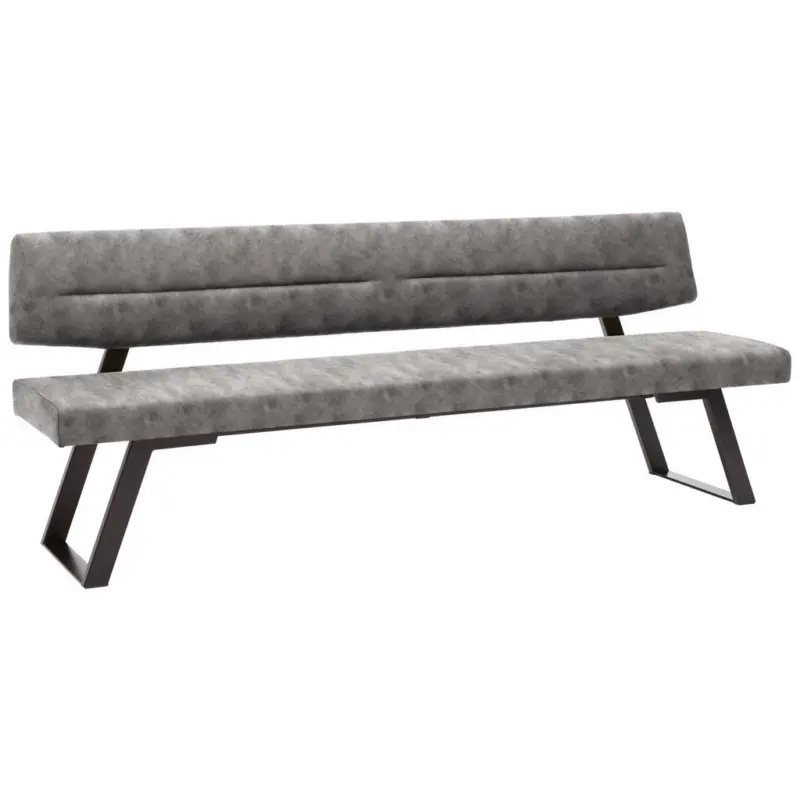 Sitzbank 190/85/58 cm in Grau