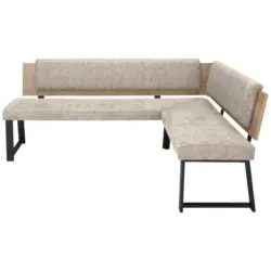 Eckbank 220/200 cm in Naturfarben