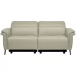 XXXLutz Lauterach - Ihr M&ouml;belhaus bei Bregenz 3-Sitzer-Sofa in Echtleder Silberfarben