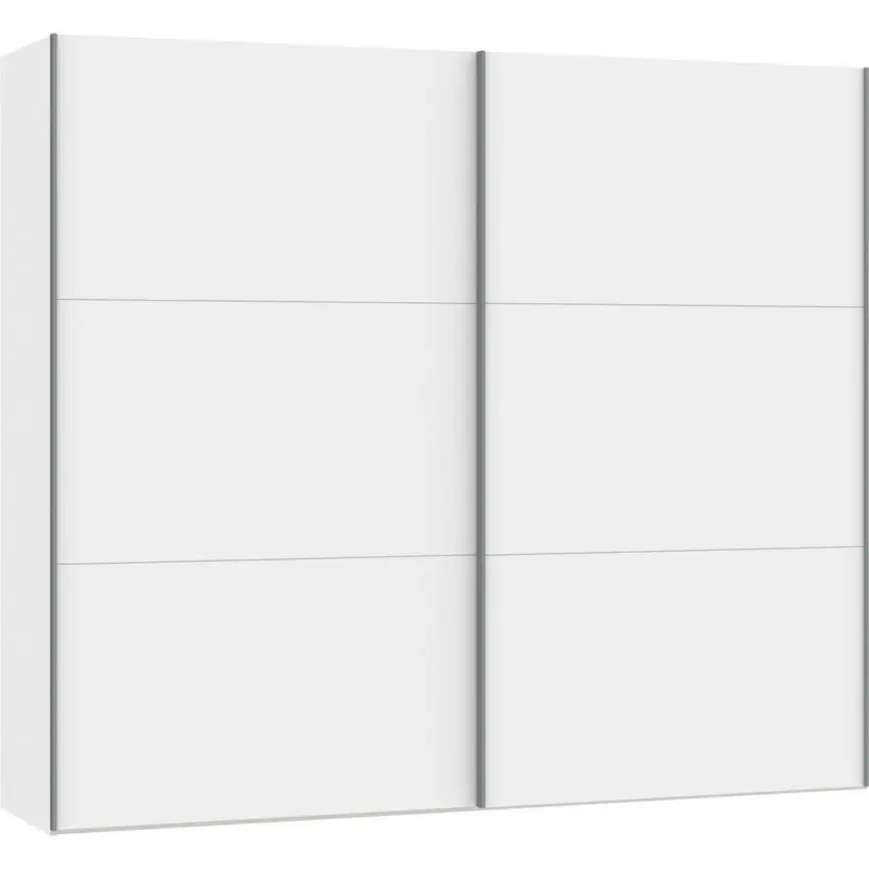 Schwebet&uuml;renschrank in Wei&szlig;