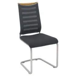 Schwingstuhl Lederauswahl, Stoffauswahl, Typenauswahl, Gestellauswahl Flachgewebe, Netz