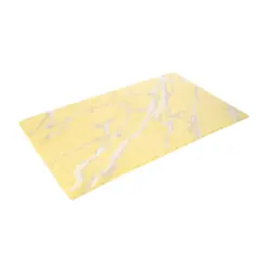 Badteppich Gelb 60/100 cm