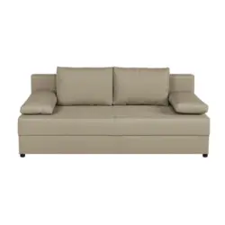 Schlafsofa in Beige
