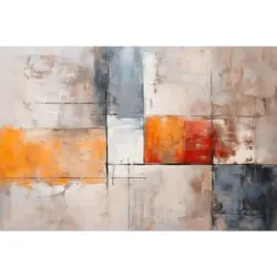 Leinwandbild Abstraktes 30/30 cm